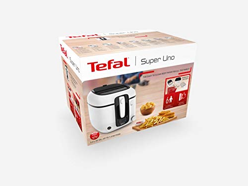 Tefal Super Uno FR3140 frituurpan, Grote capaciteit 2,2L, Instelbare thermostaat, Timer, Vaatwasmachinebestendige onderdelen - Image 6