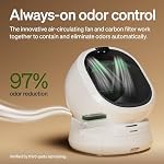 PETLIBRO Automatic Litter Box with AI-Camera Waste Analysis, Auto Odor-Control Self Cleaning Litter Box, Large Open-Top Luma Smart Litterbox with Multi-Cats Recognition, Usage Tracking, Safety Sensors - Image 3