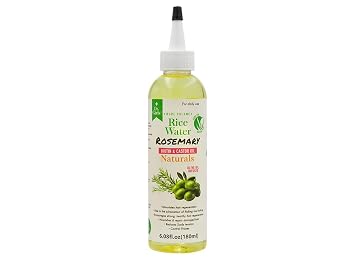 Dr. Girls Rice Water Hair Growth Oil with Biotin & Castor Oil for Scalp Treatment & Strengthening, 6.08 fl oz Rosemary
