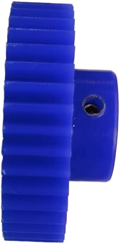 Plastic Motor Pinion Gears,1pcs Nylon Cylindrical Gear, 1M 16T Spur 5-8MM Bore M4 Screw(6MM BORE)