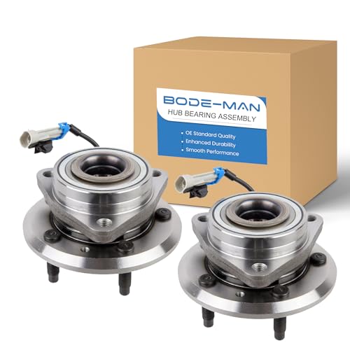 Bode-man Pair Front Wheel Hub & Bearing Assembly for 2007-2009 Chevy Equinox Pontiac Torrent Suzuki XL-7 and 2008-2010 Saturn Vue