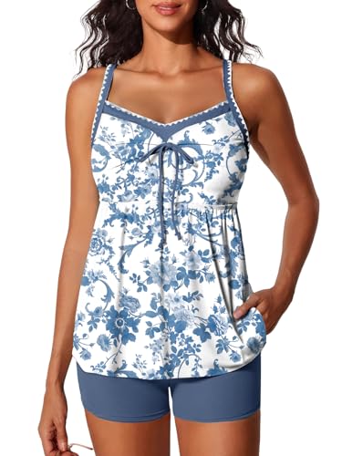 Maillot de bain tankini qui cache le ventre avec shorty sculptant Summer Mae