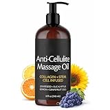 Firming Body Massage Oil with Collagen,240ml Body Oil After Shower with Natural Botanicals, Body Oil with Plant-Based Ingredients,Moisturizes and Softens Skin,Massage Oil for Legs & Full Body