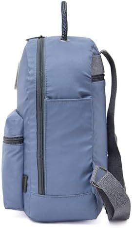 KAFF ''Mucco'' Anne Bebek Bakım Çantası & Gündelik Sırt Çantası Değiştirilebilir Stickerli (Gri) - Görsel 3