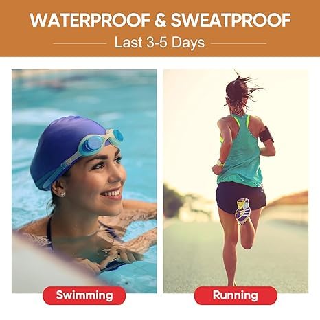 Tattoo Cover Up Tape, Ultra-Thin Waterproof Tattoo Cover Up Tape for Tattoos, Scars and Birthmarks-4pcs (10-Natural white) - Image 5