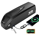 48V Ebike Akku Pedelec Akku Ebike Batterie- Lithium ion Elektrische Fahrrad Batterie für 1000W/ 750W/ 500W Fahrradakku E-Bike Motor - Akku(48Volt 13Ah)