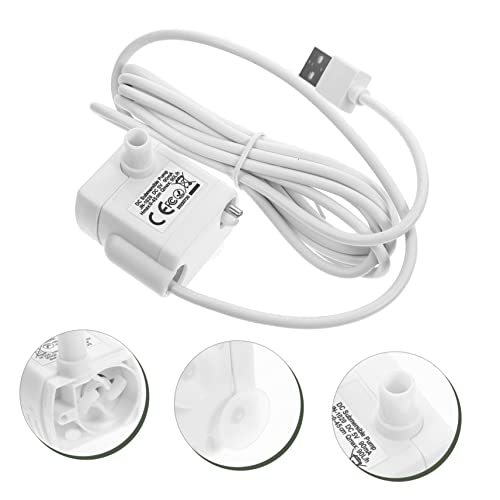Bomba de Fuente para Agua de Gato Sumergible 5V 1A miniatura 7