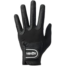 Honma Golf Glove for Men Left Hand, All Weather Breathable Glove,Synthetic Leather with Nylon-Spandex Panels,Durable with Compact Hanging Box