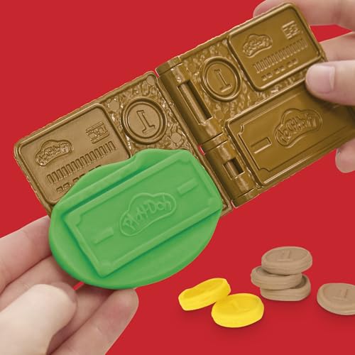 Play-Doh Cash Register Toy, 23 Play Food Accessories, Kids Arts & Crafts Ages 3+