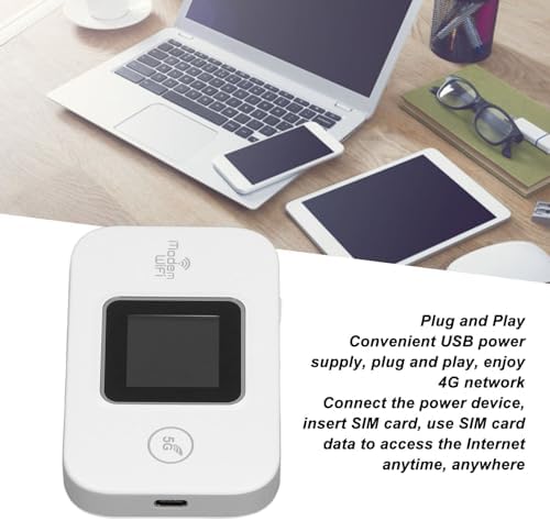 4g mobile hotspot showing back with band info