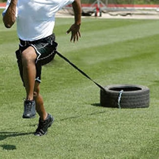 Fitness Waist Strap Resistance Band with Rings Agility Resistance for Cable Machines