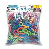 Pepperell Braiding 16 oz. Cotton Blended Multi-Colored Craft Loops for 7.5' Looms, Assorted Loops for Potholders, Jewelry, Garlands, Weaving, and More