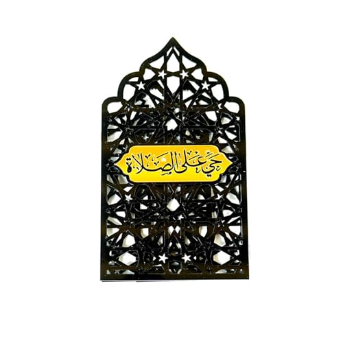 Petit paravent décoratif en Acrylique pour châteaux culturels du du Moyen-Orient, idéal pour Une étagère de Table, séparateur de Panneau de Bureau en Acrylique Islamique – vue 8