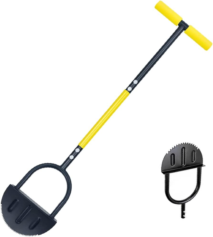 DUNEZE Lawn Edging Tool, Lawn Trimmer Trimming Shovel,SawTooth Edger