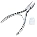 Toenail Clipper - Professional Nail Nipper for Thick and Ingrown Toenails - Premium Quality - Surgical Grade - Brushed Stainless Steel, 5" Long
