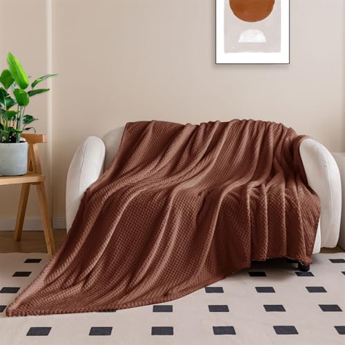あったか毛布 二枚合わせ 掛け毛布シングル2枚合わせ 140 x 140 cm ブランケット柔らかく肌触ふふモコモコ冷え対策洗えるおしゃれ静電気防止暖い厚手冬用車飛行機機内旅行, モカ