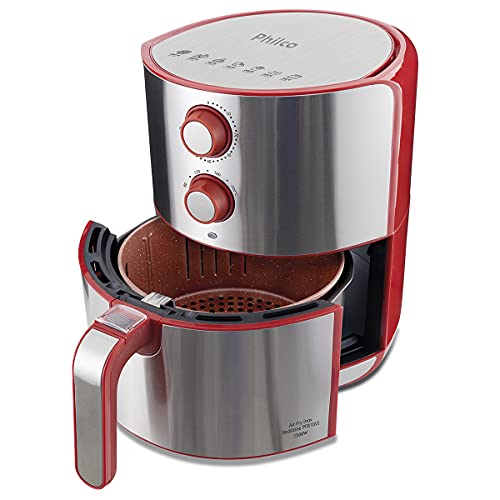 Fritadeira Air Fry Philco Inox Redstone PFR18VI 1500W 4,6L 220v