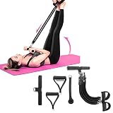 Stalf Pedal Puller, 11pcs Resistance Band Workout Bands Set Fitnessbänder Übungsband, Multifunktions-Spannseil, Heimtrainingsgeräte Für Bauch Taille Arm Bein Stretching