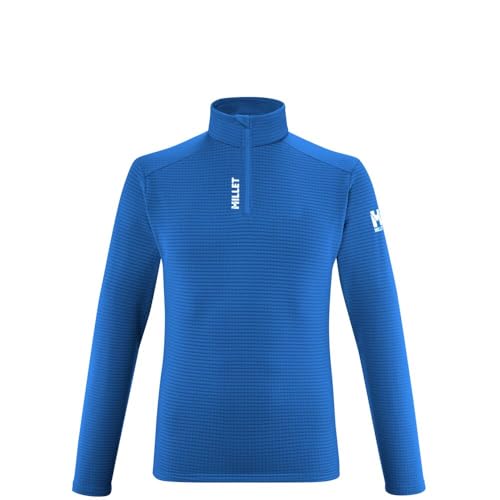 Image of MILLET - Men's Intense Fleece - Sport - Winter - Stretch Blue