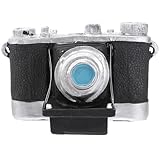 Macchina fotografica analogica vintage: ha un aspetto fantastico ed è bella da esporre sul tavolo o in vetrina, decorazione con macchina fotografica vintage