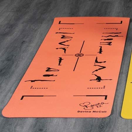DAVINA-MCCALL-Unisexs-Yoga-MAT-Orange-One-Size