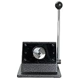 25mm-75mm Badge Paper Cutter,Badge Button Making Machine,Round Punch Die Cutter,Manual Graphic Punch Press for Badge Making (50mm)