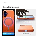 elago Magnetyczne Etui Silikonowe Kompatybilne z iPhone 17 6.3” – Kompatybilne z MagSafe, Wysokiej Jakości Silikon w Płynie, Ochronna Obudowa, Odporna na Wstrząsy, Smukły Telefon