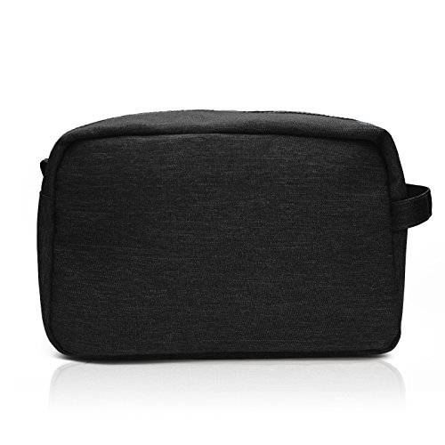 Airlab Toiletry Bag For Men And Women Travel Bag Mens Dopp Kit Womens Make-Up Bag Cosmetic Water-Resistant Organizer For Toiletries, Black #TOP1
