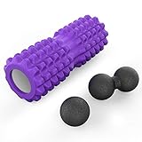 JIM'S STORE Rodillo de Espuma,Rodillo para Masajes Muscular Pilates Fitness Yoga es Ideal para Relajar los músculos y aliviar los Dolores(3 pcs)