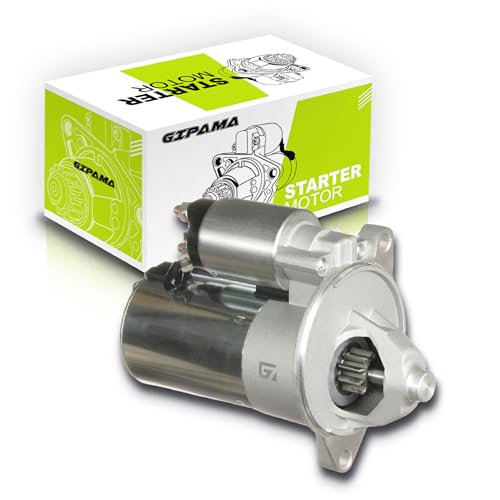 GIPAMA 3268N Starter for Ford F150/F250/F350 E150/E250/E350 Mustang Bronco Country Squire Econoline Super Duty Thunderbird Lincoln Mark VII Town Car Mercury (Starter Only for Automatic not for Manual)