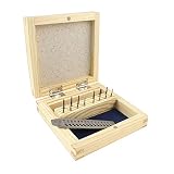 Tap and Die Set 15 pcs. In a Wooden Box - SFC Tools- 28-620