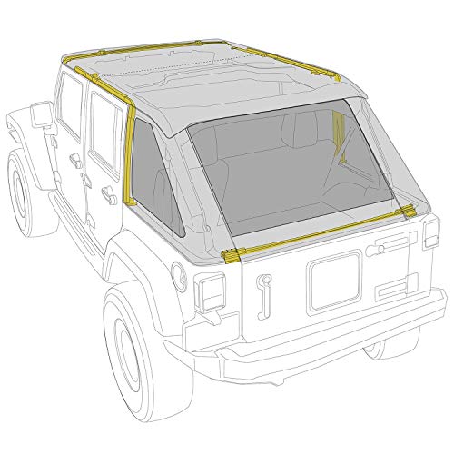 Smittybilt Polycarbonate Window Set