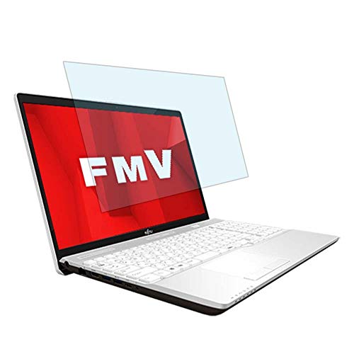 lifeinnotech ブルーライトカット 富士通 FMV LIFEBOOK AHシリーズ WA2/D1 15.6インチ ノートパソコン 対応 保護フィルム 液晶保護 フィルム プロテクター 保護 フィルム(非 ガラスフィルム 強化ガラス ガラス ) ブ
