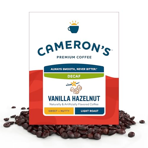 Cameron's Decaf Vanilla Hazelnut Whole Bean Coffee 4lb