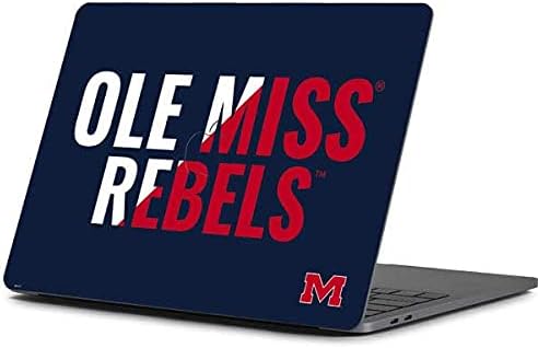Skinit Decal Laptop Skin Compatible with MacBook Pro 13-inch (2016-17) - Officially Licensed College Ole Miss Rebels Design