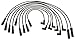 ACDelco 9708W Professional Spark Plug Wire Set