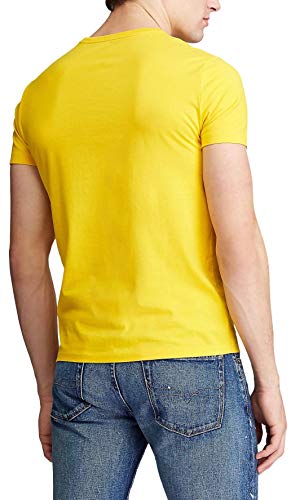 Image of Polo Ralph Lauren Mens Crew Neck T-Shirt (M, SlickerYellow)