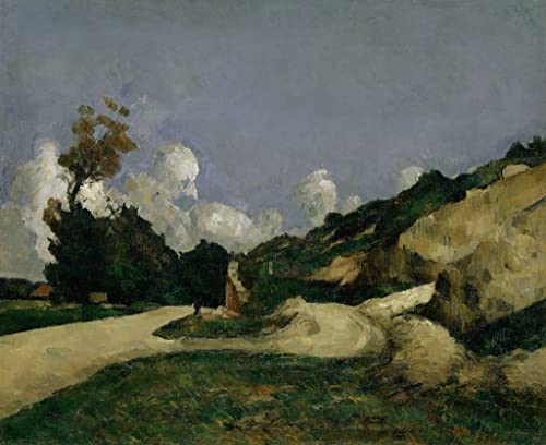 Poster Cézanne pour transformer un mur vide en paysage de campagne apaisant