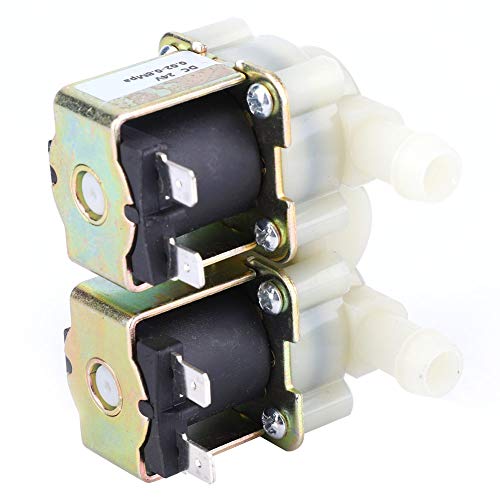 Válvula Solenoide, Válvula Solenoide NC de Rosca Macho G3/4 Interruptor de Entrada de Agua Normalmente Cerrado Electromagnético Unidireccional para Lavado, Válvulas Solenoides