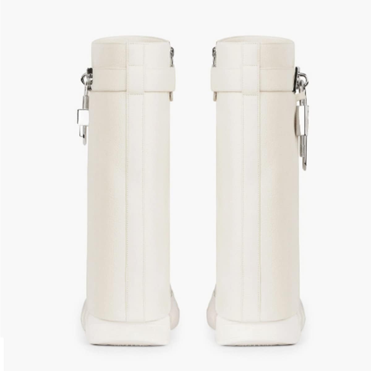 Yolkomo Women's Fold Over Knee High Denim Boots with Zipper Lock