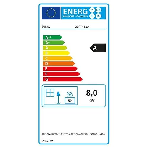 SUPRA Poêle à granulés électronique 8 KW ODAYA8GRIS - vue 3