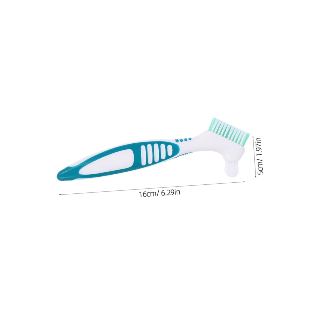 FRCOLOR 4 Set Spazzola Per La Pulizia Strumento Per La Pulizia Dello Spazzolino Denti Finti Spazzolino Da Denti Spazzolino Da Denti Spazzolino Da Denti Denti Finti Spazzola 4 pezzi * 4