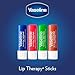 Vaseline Lip Therapy Cocoa Butter Lip Balm, 6 Pack, 0.16 Oz Ea