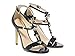 Moda Liu Jo Mujer LIUJOS17019VN Negro Cuero De Charol Sandalias | Temporada...