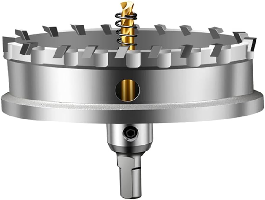 1pcs TCT Hole Saw Tungsten Carbide Tip Core Drill Bit Cutter Tool for Metal Stainless Steel Alloy Drill Crown 15mm