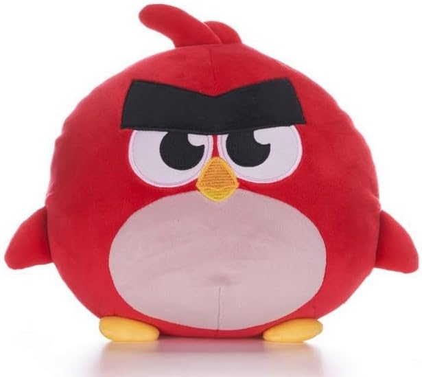 Red Angry Bird 10 Inch Squashy Plush Red Bird Soft Toy 25cm