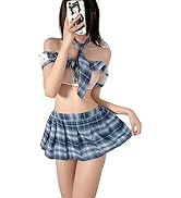 QNCLO Female student sexy mischievous set cosplay anime JK uniform underwear