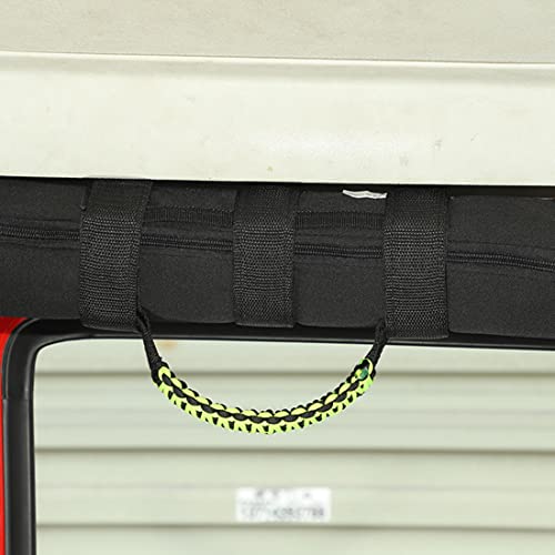 Shevan Roll Bar Grab Handles Grip Handle For Wrangler Yj Tj Jk Jku Jl Jlu Jt 1955-2022 Utv Atv, Green #TOP3