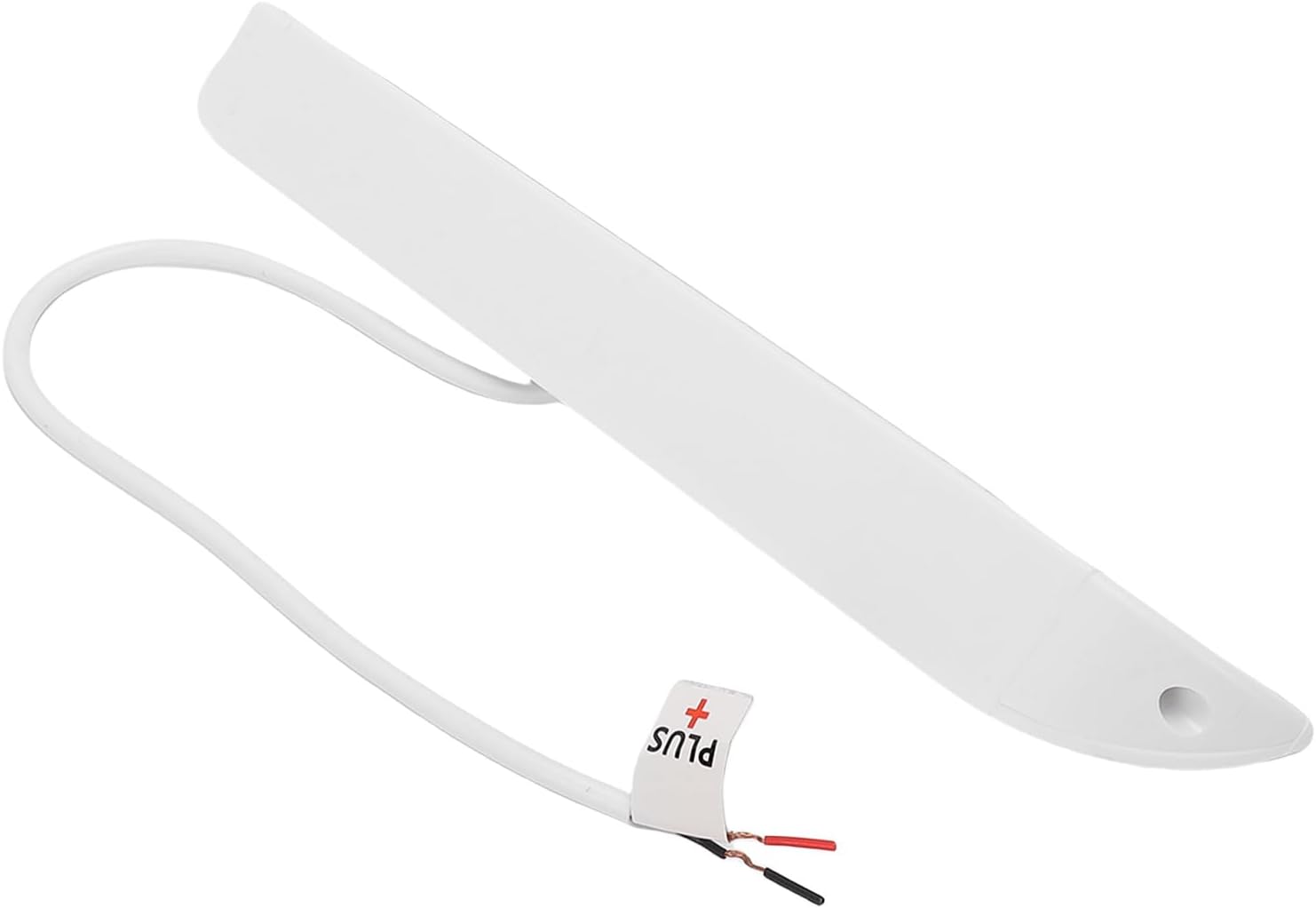 10 Inch RV LED Awning Porch Light, Cool White 450 LM Utility Light Fixture for Truck Trailer Camping Car, with Hidden Fasteners or Screws, Slim Design, Power Switch, SMD 2835 9 (White with