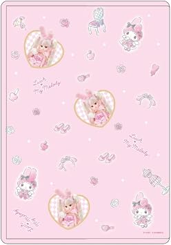 LiccA x Sanrio Characters 01 Licca & My Melody Character Clear Case